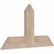 Ekena Millwork Portland Smooth Timber Gable Bracket, Douglas Fir, 36"W x 21"H x 1 1/2"D x 5 1/2"F, 14/12 Pitch GBW036X21X0206POR00SDF - alternate 5